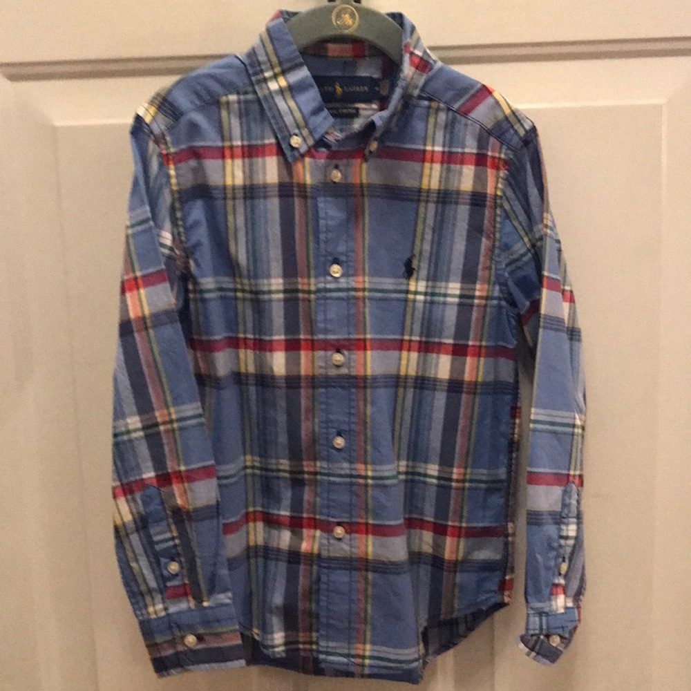 Ralph Lauren little boys size 6 long sleeve button down shirt